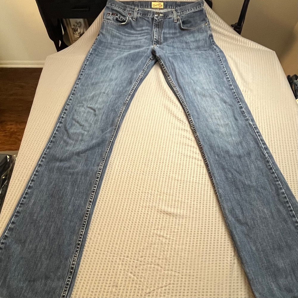 Wrangler 20X Competition Vintage Style 42 Jeans Mens Denim Blue